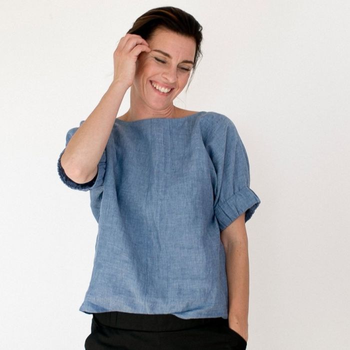 Cuff Top | The Assembly Line Sewing Patterns | Backstitch