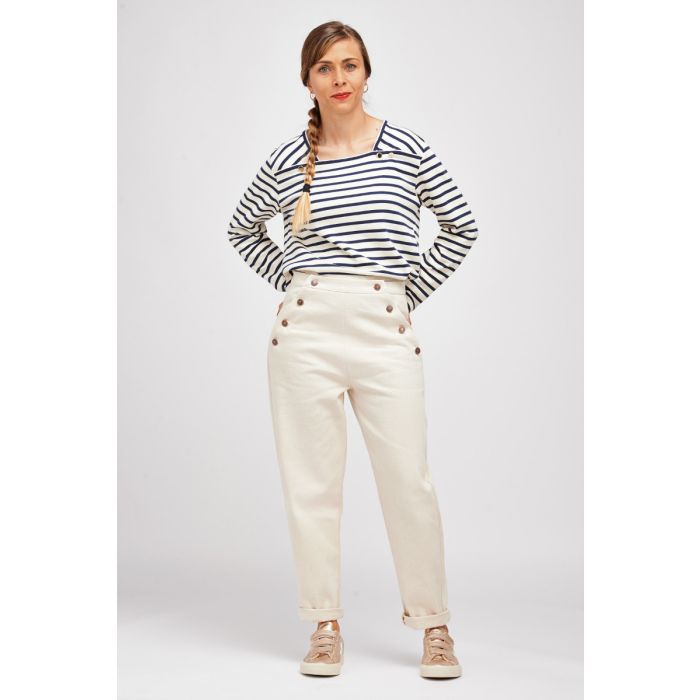 WynneCollection Double Knit Sailor Pant - 20844691 | HSN