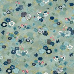 Kasumi Harmony Teal 043T | Makower UK | Quilting Fabric