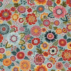 Revival Floral Blue 056B | Makower UK | Quilting Fabric