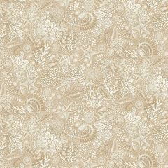 High Tide Reef Cream 081Q | Makower UK | Quilting Fabric