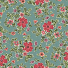 Rambling Rose Teal 1196T | Andover | Quilting Fabric