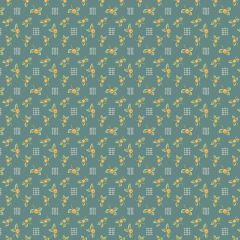 Rambling Rose Fruity Teal Apricot 1198TO | Andover | Quilting Fabric