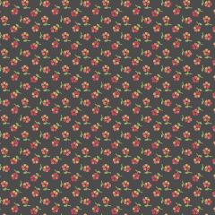 Rambling Rose Pinwheels Charcoal 1199K | Andover | Quilting Fabric