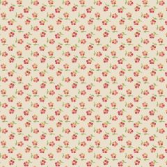 Rambling Rose Pinwheels Cream Plum 1199N | Andover | Quilting Fabric