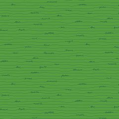 Scrawl Longhand Clover 1216G | Andover | Quilting Fabric