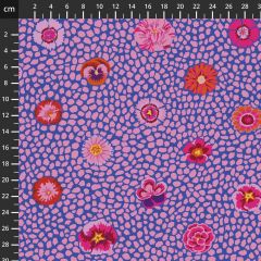 Kaffe Fassett Guinea Flower: Pink PWGP059.PINK | Quilting Fabric