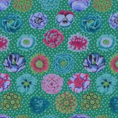 Kaffe Fassett Big Blooms: Emerald PWGP091 | Quilting Fabric