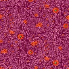 Kaffe Fassett Ferns: Cherry PWGP147 | Quilting Fabric