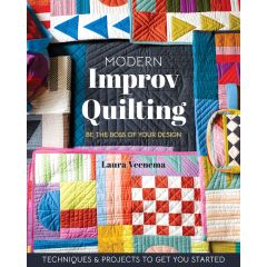 Modern Improv Quilting | Laura Veenema | Craft Book