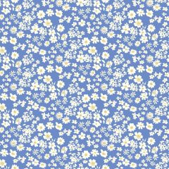 Flower Collection Ditsy Cornflower BG042 | Lewis & Irene | Quilting Fabric