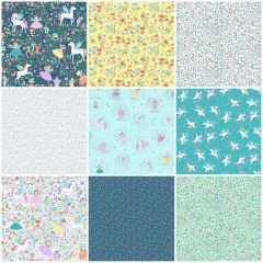 Fairy Dust Fat Quarter Bundle | Makower UK | Quilting Cotton