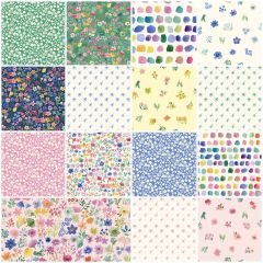 Flower Collection Fat Quarter Bundle | Lewis & Irene | Quilting Cotton