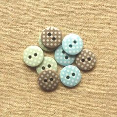 Small Spotty Button: 12mm
