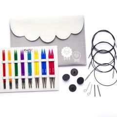 KnitPro Interchangeable Circular Knitting Pins: Trendz Acrylic | Deluxe Set