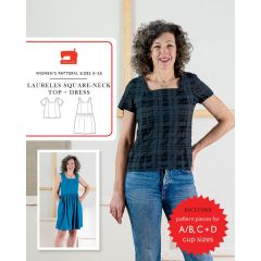 Laureles Square-Neck Top & Dress | Liesl & Co | Sewing Pattern 