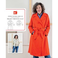 Prado Trench Coat | Liesl & Co | Sewing Pattern | Downloadable PDF