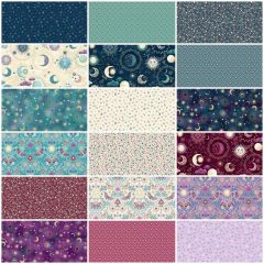 Luna Fat Quarter Bundle | Makower UK | Quilting Cotton