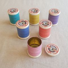 Shakespeare's Elite Cotton Reel Tin | 6 Colours | NT1000