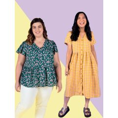 Nell Blouse & Dress| Tilly & the Buttons | Sewing Pattern