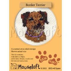 Border Terrier Paw Print